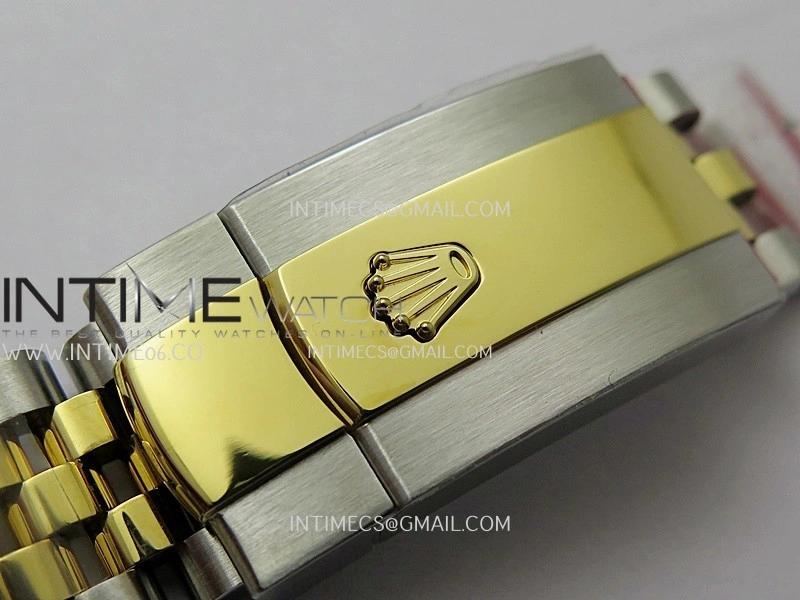 DateJust 126283 904L SS YG VSF 1:1 Best Edition Gray Dial Roman Markers On Jubilee Bracelet VS3235