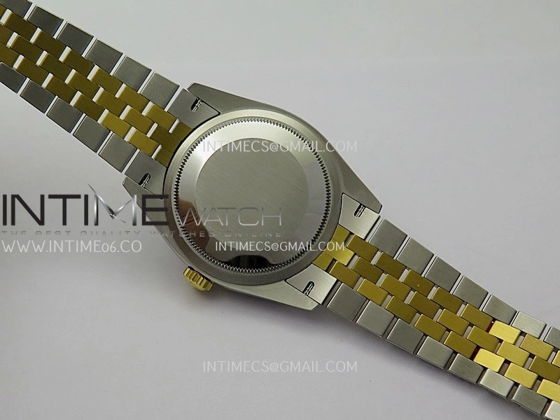DateJust 126283 904L SS YG VSF 1:1 Best Edition Gray Dial Roman Markers On Jubilee Bracelet VS3235