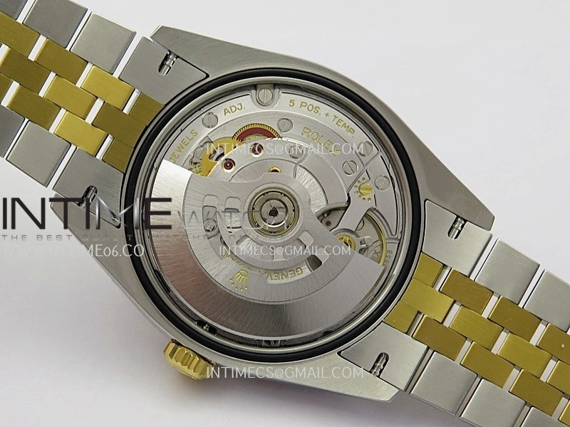 DateJust 126283 904L SS YG VSF 1:1 Best Edition Gray Dial Roman Markers On Jubilee Bracelet VS3235