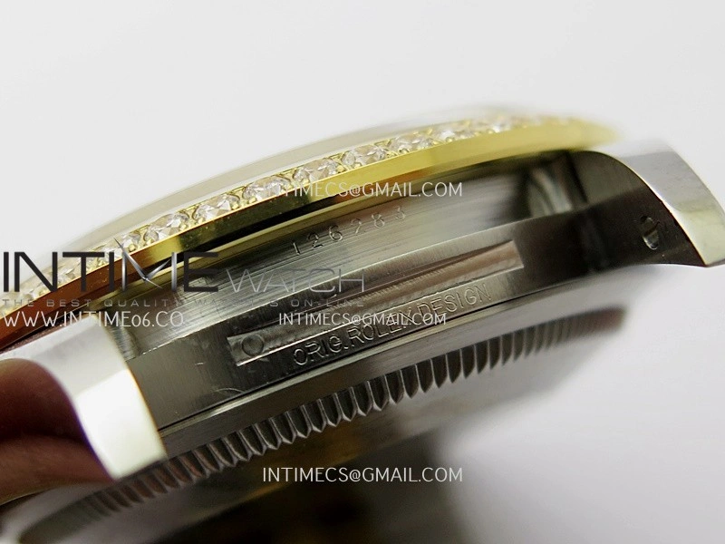 DateJust 126283 904L SS YG VSF 1:1 Best Edition Gray Dial Roman Markers On Jubilee Bracelet VS3235