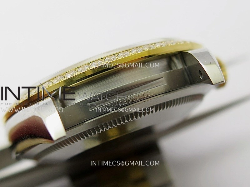 DateJust 126283 904L SS YG VSF 1:1 Best Edition Gray Dial Roman Markers On Jubilee Bracelet VS3235