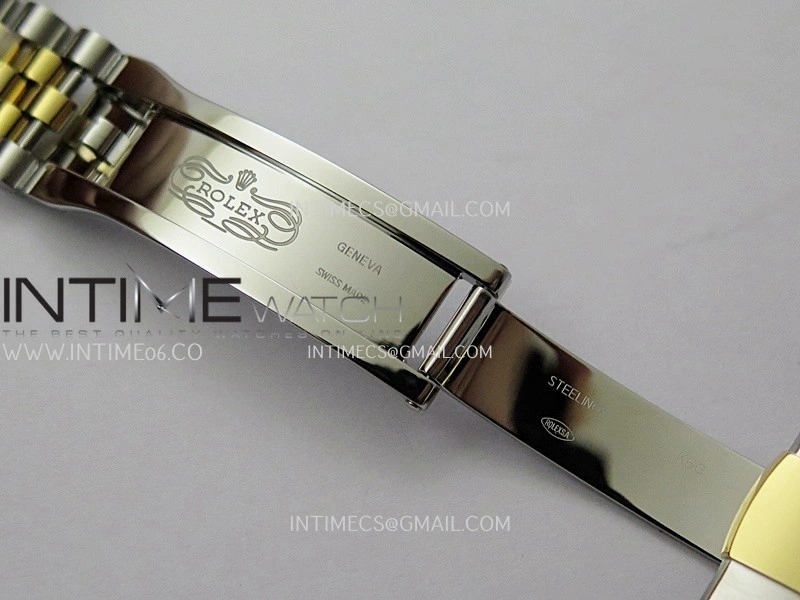 DateJust 126303 904L SS YG VSF 1:1 Best Edition Gray Dial Roman Markers On Jubilee Bracelet VS3235