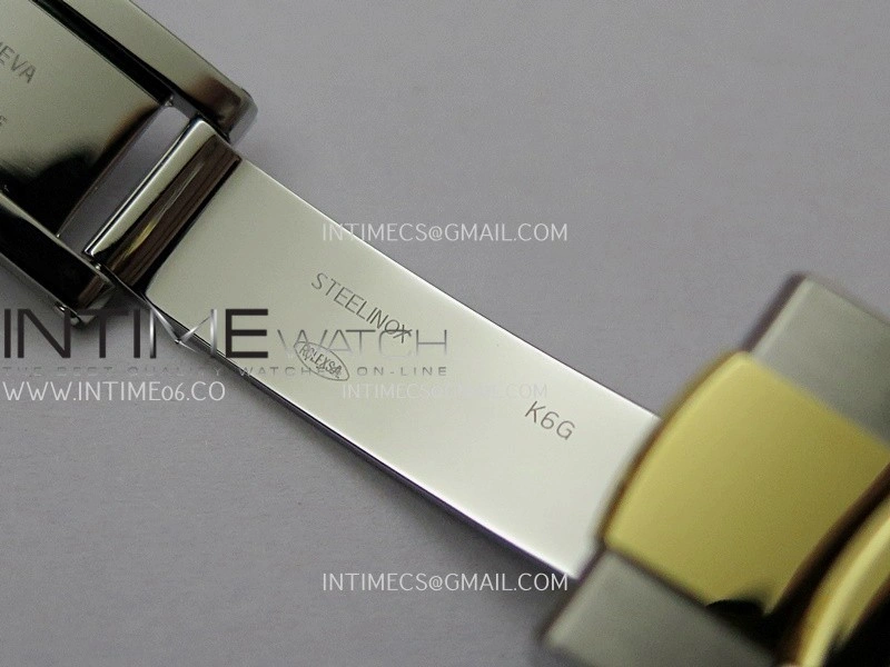 DateJust 126303 904L SS YG VSF 1:1 Best Edition Gray Dial Roman Markers On Jubilee Bracelet VS3235