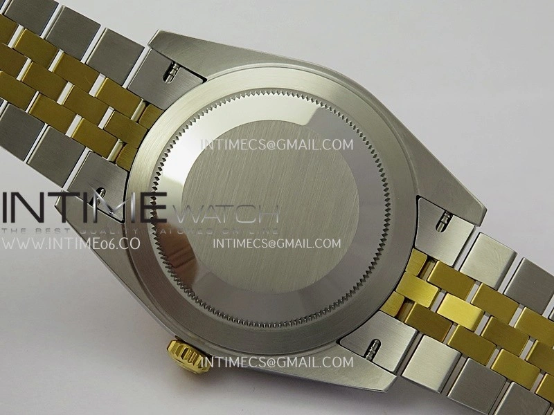 DateJust 126303 904L SS YG VSF 1:1 Best Edition Gray Dial Roman Markers On Jubilee Bracelet VS3235