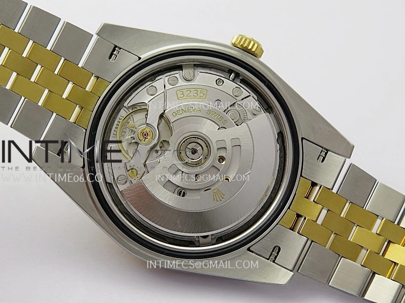 DateJust 126303 904L SS YG VSF 1:1 Best Edition Gray Dial Roman Markers On Jubilee Bracelet VS3235