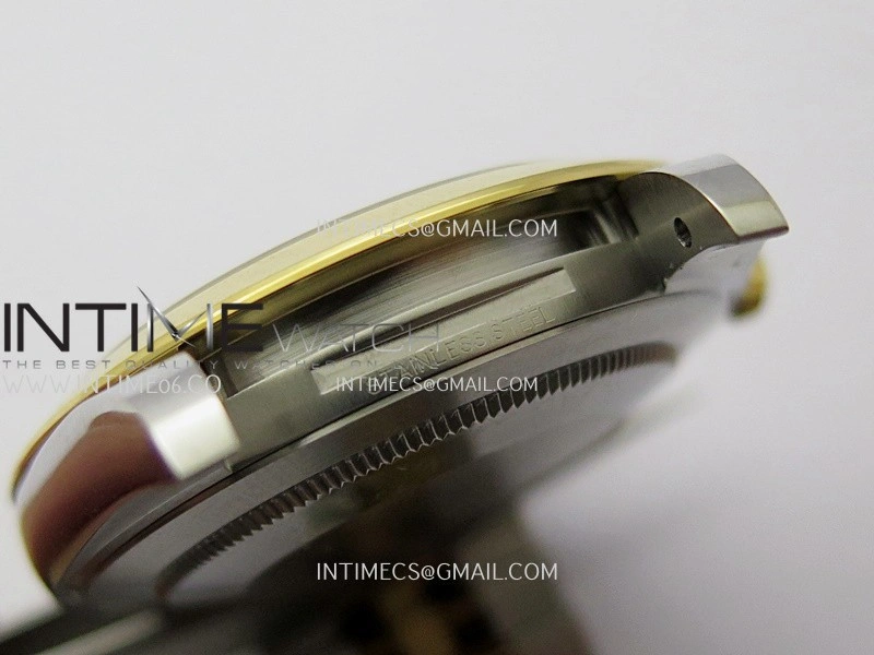 DateJust 126303 904L SS YG VSF 1:1 Best Edition Gray Dial Roman Markers On Jubilee Bracelet VS3235