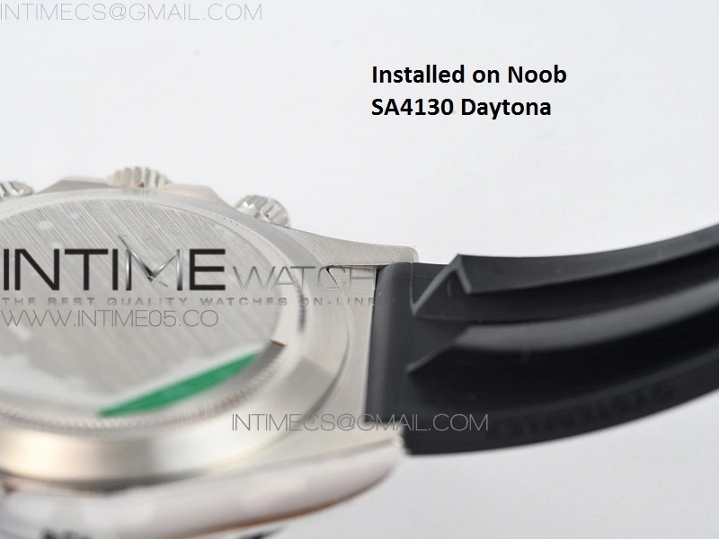 904L Stainless Steel Endlinks for Genuine Daytona fits Rubber Strap