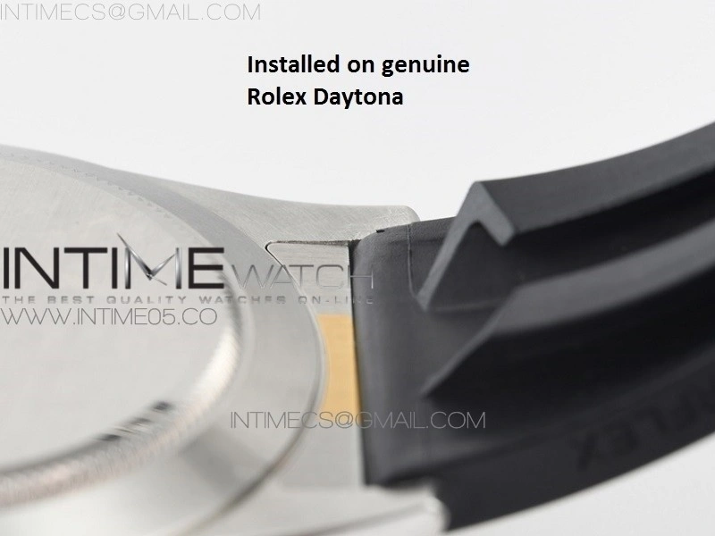 904L Stainless Steel Endlinks for Genuine Daytona fits Rubber Strap