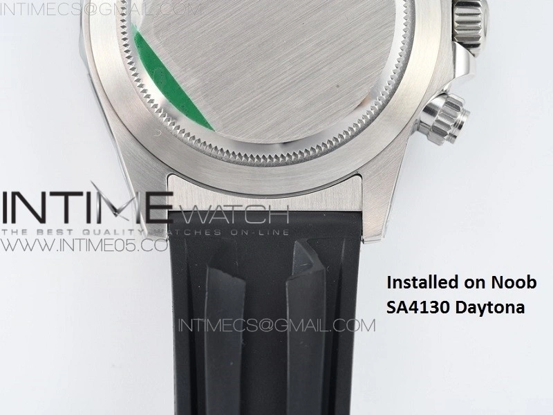 904L Stainless Steel Endlinks for Genuine Daytona fits Rubber Strap