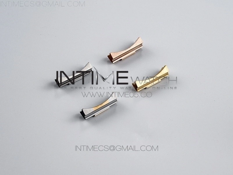 904L Stainless Steel Endlinks for Genuine GMT Master II fits Rubber Strap