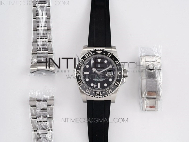 904L Stainless Steel Endlinks for Genuine GMT Master II fits Rubber Strap