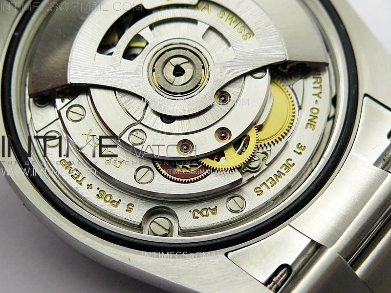 DateJust 36 SS 126200 904L Steel VSF 1:1 Best Edition Gray Dial Roman Markers on Oyster Bracelet VS3235