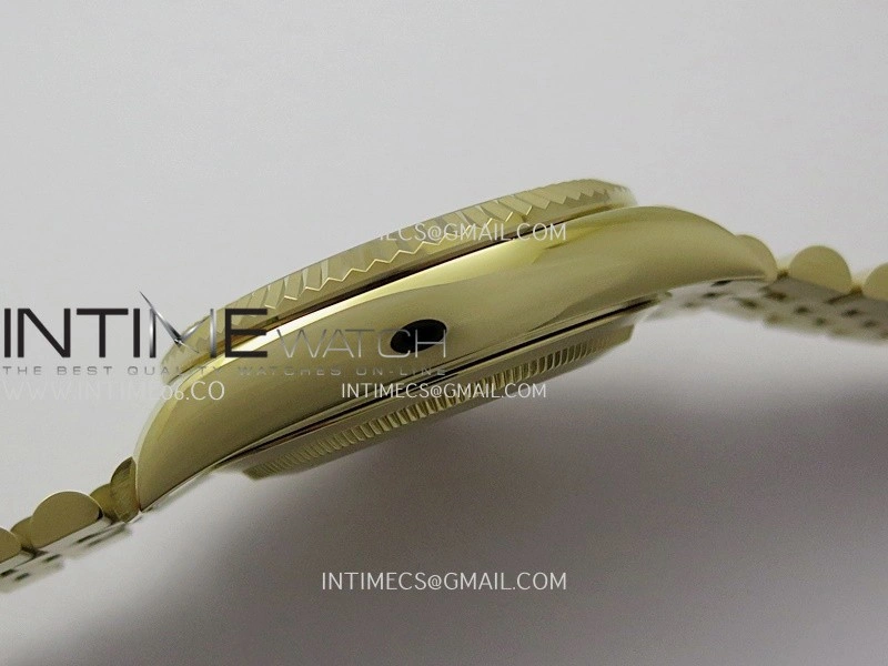 Sky-Dweller 326938 904L YG Noob 1:1 Best Edition Green Dial on YG Jubilee Bracelet Asian 23J to 9001