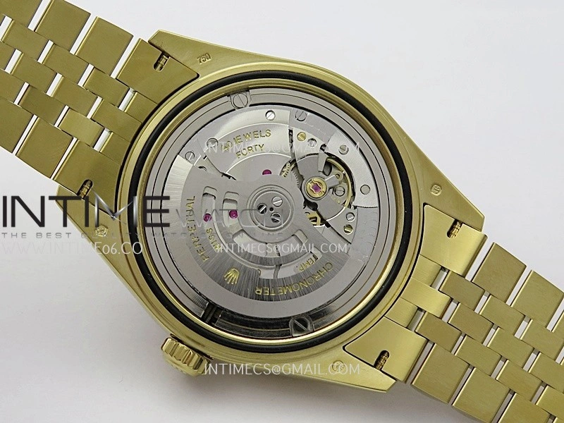Sky-Dweller 326938 904L YG Noob 1:1 Best Edition Green Dial on YG Jubilee Bracelet Asian 23J to 9001