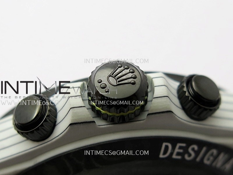Daytona DIW Porsche 911 S T White Carbon SONIC 1:1 Best Edition White Dial on Black Nylon Strap SA4130