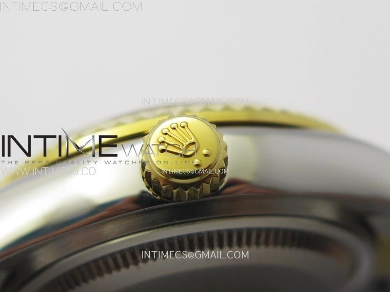 Datejust 28mm 279173 SS YG APSF Best Edition Green Dial Crystals Markers on Jubilee Bracelet NH05