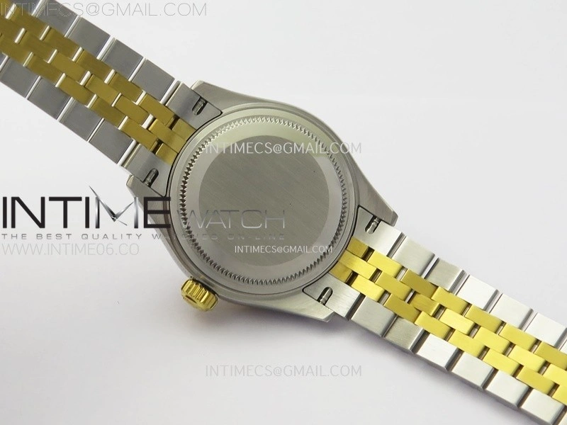Datejust 28mm 279173 SS YG APSF Best Edition Green Dial Crystals Markers on Jubilee Bracelet NH05
