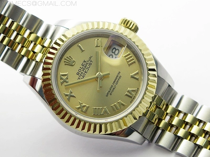 Datejust 28mm 279173 SS YG BP Best Edition YG Roman Markers Dial on SS YG Jubilee Bracelet ETA2671