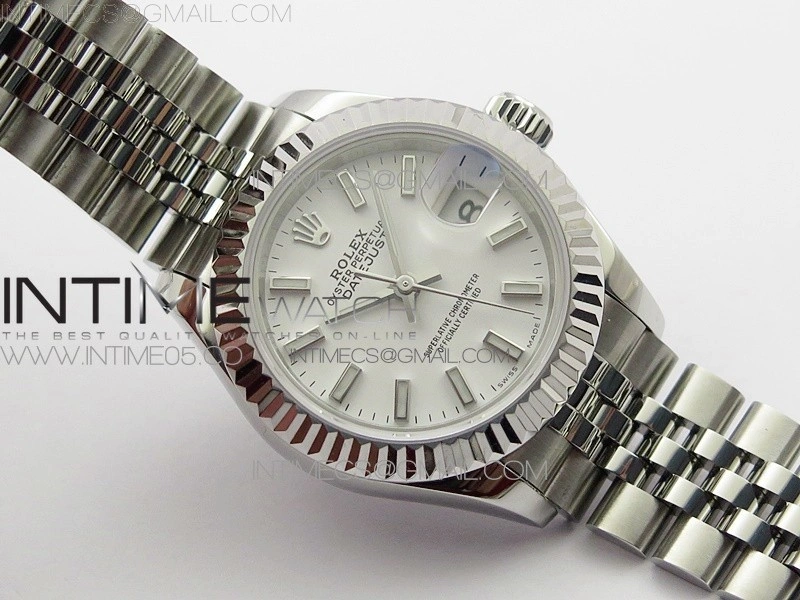 Datejust 28mm 279174 SS BP Best Edition White Sticks Markers Dial on SS Jubilee Bracelet ETA2671