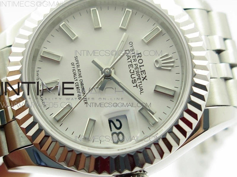 Datejust 28mm 279174 SS BP Best Edition White Sticks Markers Dial on SS Jubilee Bracelet ETA2671