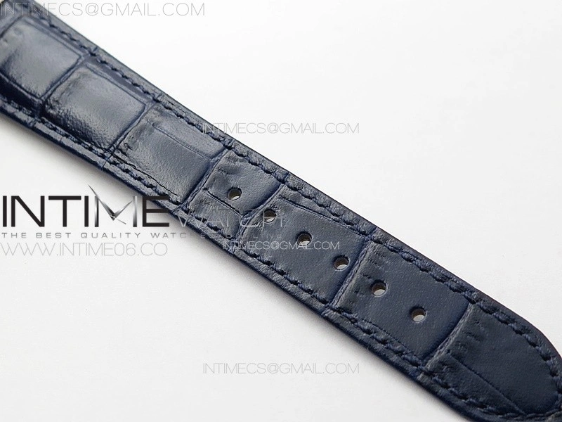 Annual Calendar Moonphase 5396 RG PPF 1:1 Best Edition Blue Dial T Crystal Markers on Blue Leather Strap A324