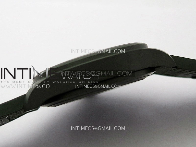 Big Pilot IW329802 43 Woodland Green Ceramic M+F 1:1 Best Edition Green Dial On Nylon Strap 8N24