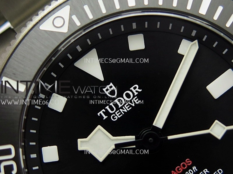 Pelagos M25407N-0001 39mm Black Ceramic Ti V2 ZF 1:1 Best Edition Black Dial on Titanium Bracelet A2824