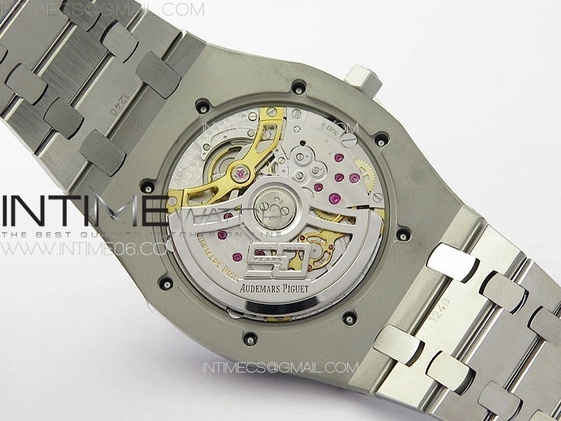 Royal Oak 39mm V2 16202 50th SS ZF 1:1 Best Edition Green Textured Dial on SS Bracelet A7121