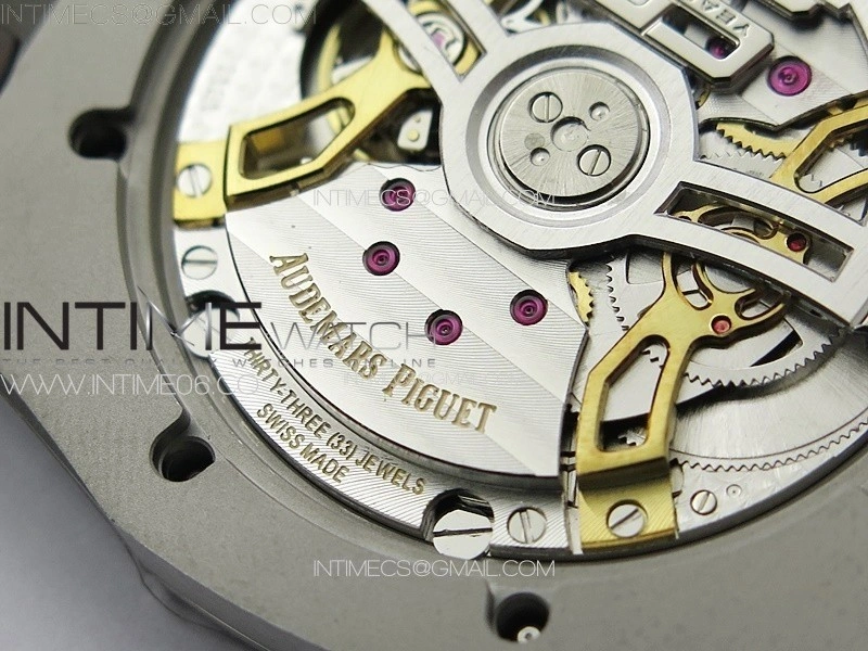 Royal Oak 39mm V2 16202 50th SS ZF 1:1 Best Edition Green Textured Dial on SS Bracelet A7121