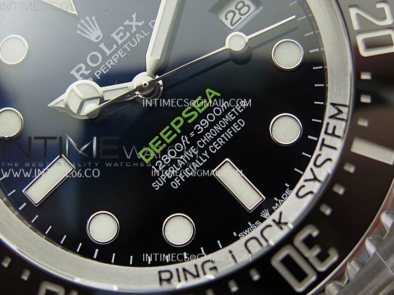 Sea-Dweller DEEPSEA 126660 "D-BLUE" 904L SS 3EF Best Edition New Blue Dial On Oyster Bracelet VR3235