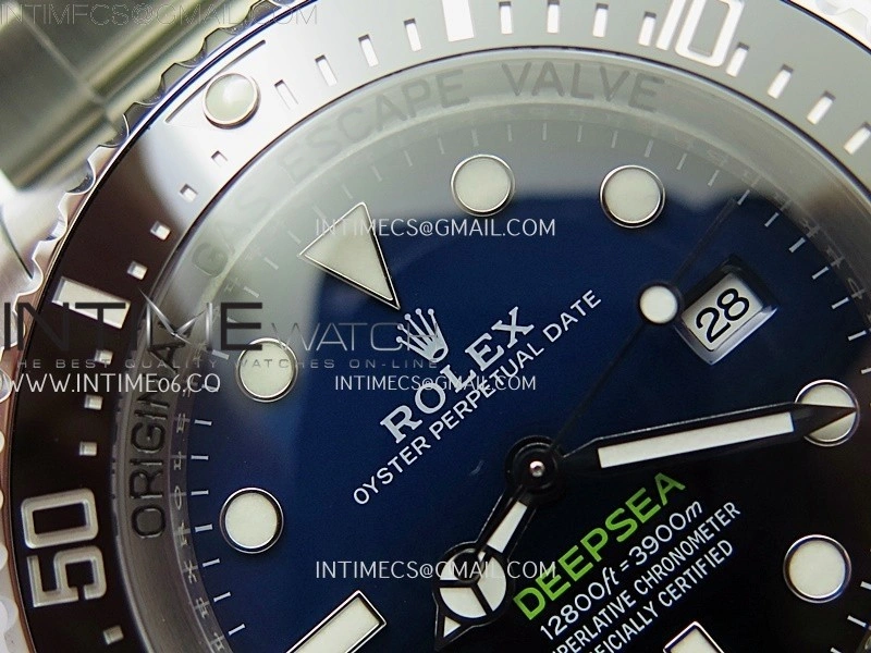Sea-Dweller DEEPSEA 126660 "D-BLUE" 904L SS 3EF Best Edition New Blue Dial On Oyster Bracelet VR3235