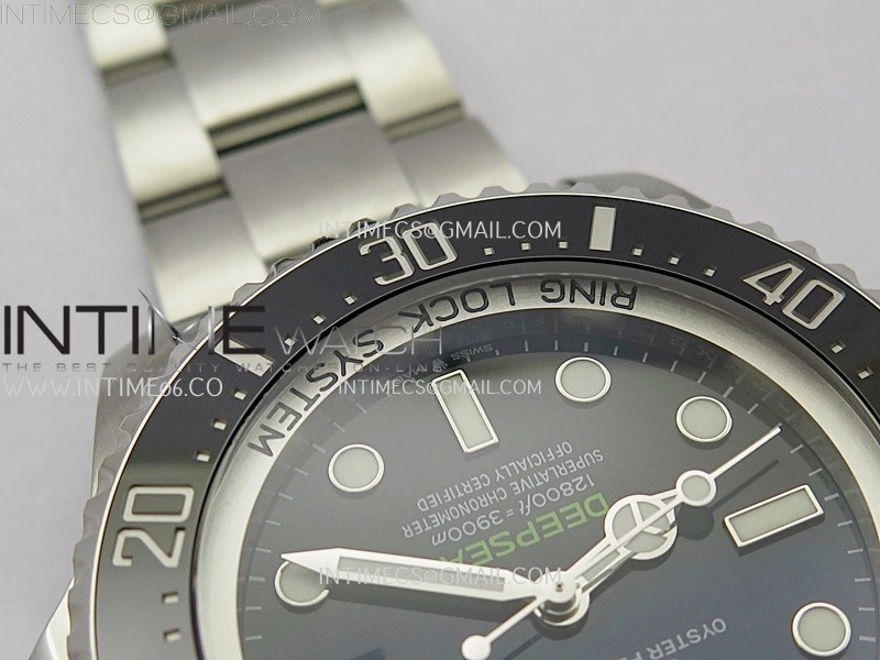 Sea-Dweller DEEPSEA 126660 "D-BLUE" 904L SS 3EF Best Edition New Blue Dial On Oyster Bracelet VR3235