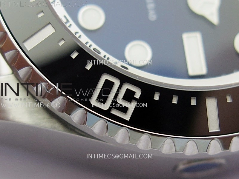 Sea-Dweller DEEPSEA 126660 "D-BLUE" 904L SS 3EF Best Edition New Blue Dial On Oyster Bracelet VR3235