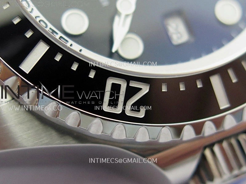 Sea-Dweller DEEPSEA 126660 "D-BLUE" 904L SS 3EF Best Edition New Blue Dial On Oyster Bracelet VR3235