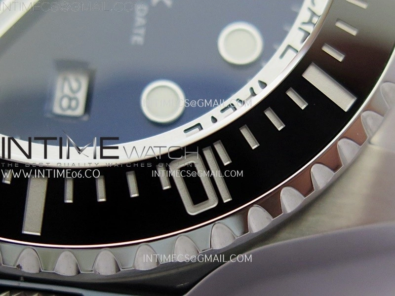 Sea-Dweller DEEPSEA 126660 "D-BLUE" 904L SS 3EF Best Edition New Blue Dial On Oyster Bracelet VR3235
