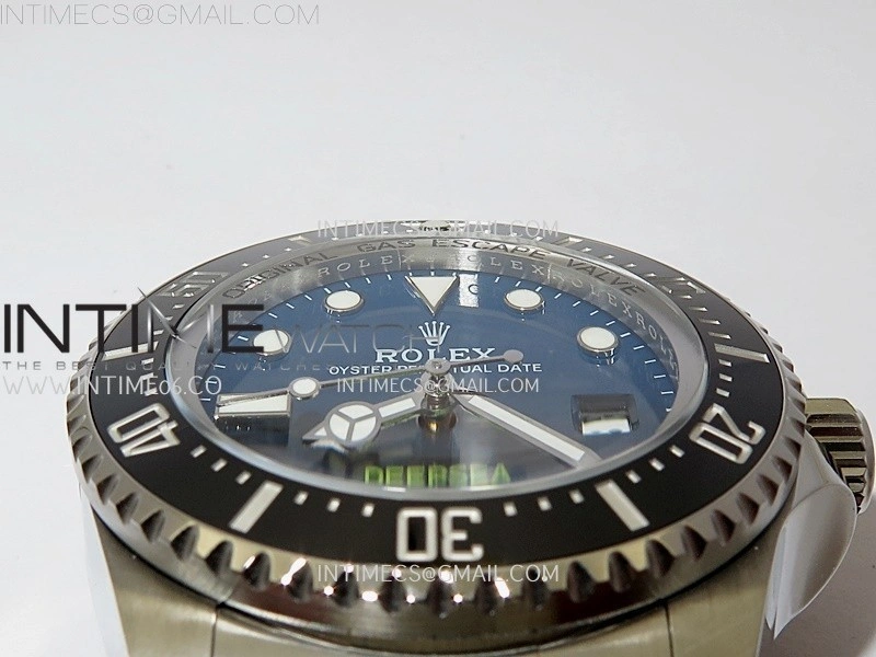 Sea-Dweller DEEPSEA 126660 "D-BLUE" 904L SS 3EF Best Edition New Blue Dial On Oyster Bracelet VR3235