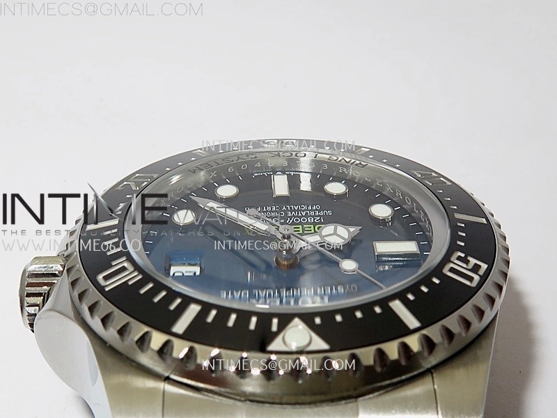 Sea-Dweller DEEPSEA 126660 "D-BLUE" 904L SS 3EF Best Edition New Blue Dial On Oyster Bracelet VR3235