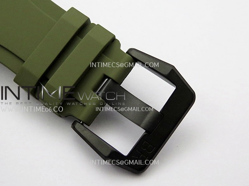 BR03A 41mm Real Ceramic 1:1 Best Edition Green Dial On Green Rubber Strap MIYOTA 9015