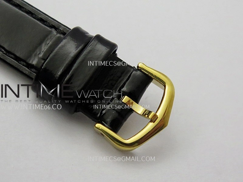 Tank WSTA0016 19mm YG 8848F Best Edition Silver Dial on Black Leather Strap Ronda Quartz