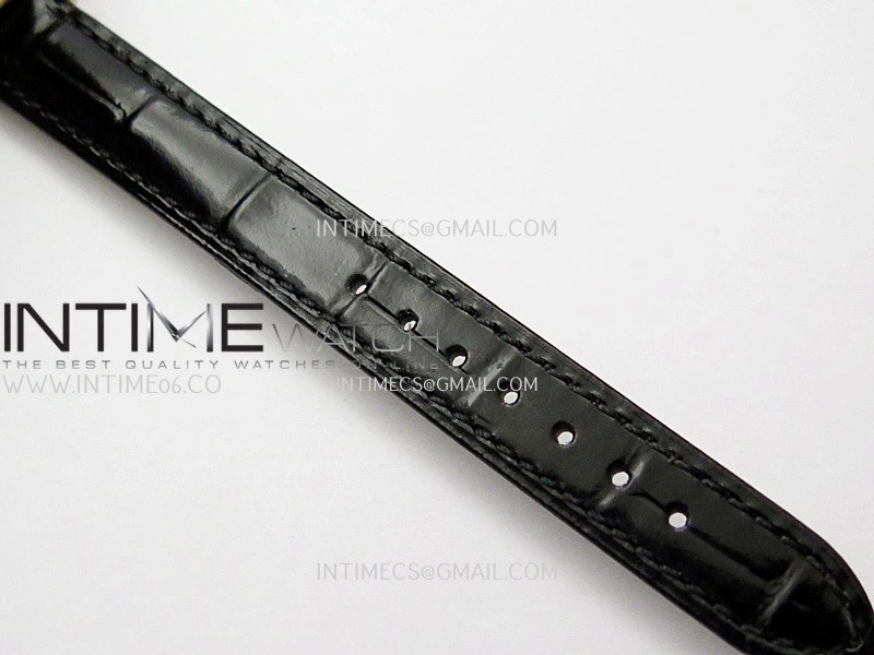 Tank WSTA0016 19mm YG 8848F Best Edition Silver Dial on Black Leather Strap Ronda Quartz