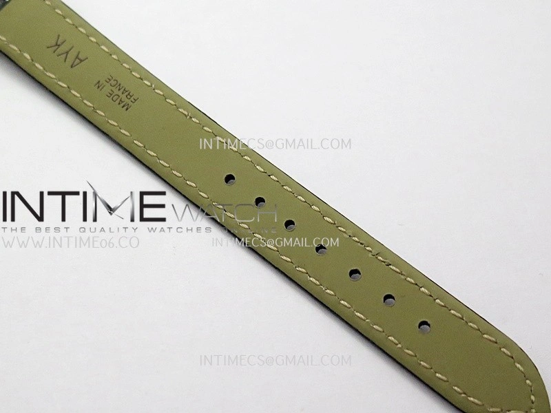 Tank WSTA0016 19mm YG 8848F Best Edition Silver Dial on Black Leather Strap Ronda Quartz