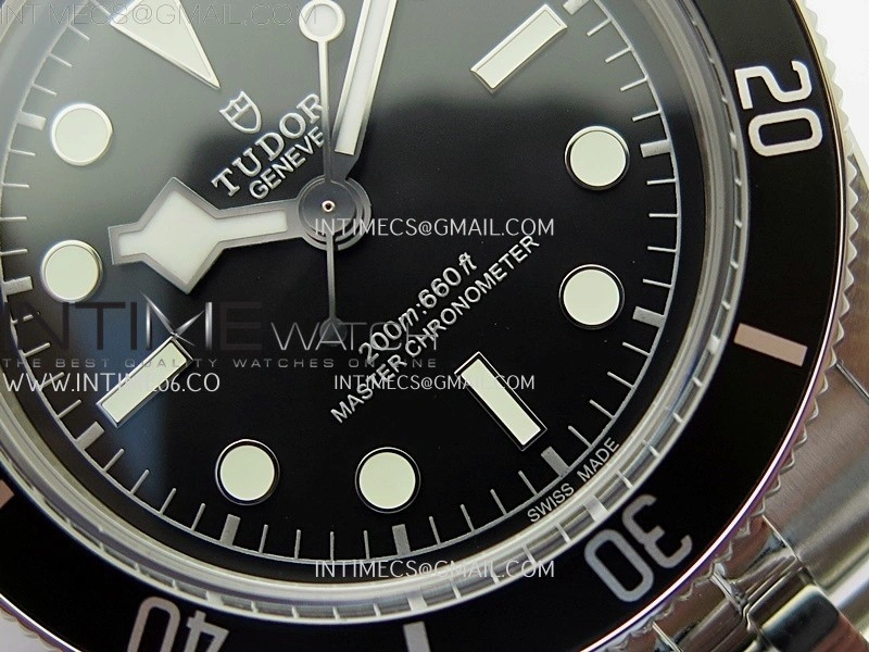 Heritage Black Bay M7941A1A0NU-0003 41mm SS ZF 1:1 Best Edition Black Dial Black Bezel on SS Bracelet A2824