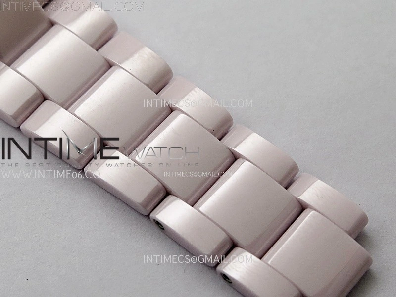 Daytona AET Solid Pink Ceramic Case and Bracelet N6F 1:1 Best Edition Pink Dial On DD4801