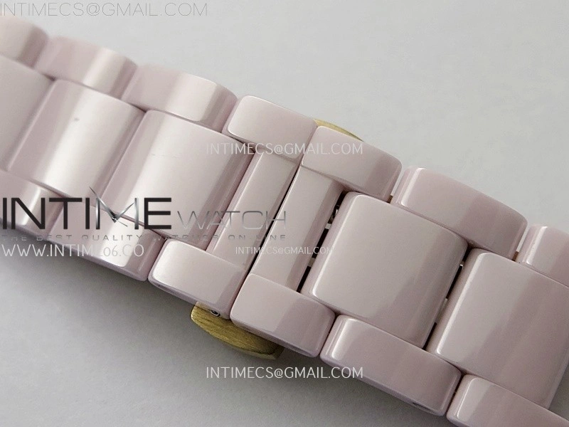 Daytona AET Solid Pink Ceramic Case and Bracelet N6F 1:1 Best Edition Pink Dial On DD4801