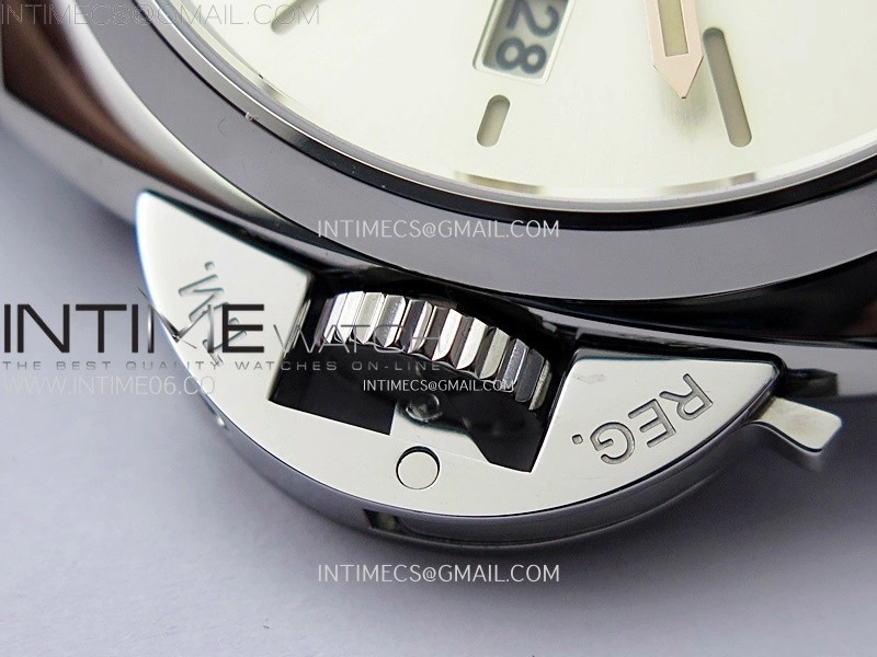 PAM1249 X SS VSF 1:1 Best Edition White Sun Dial on Black Leather Strap Asian P900