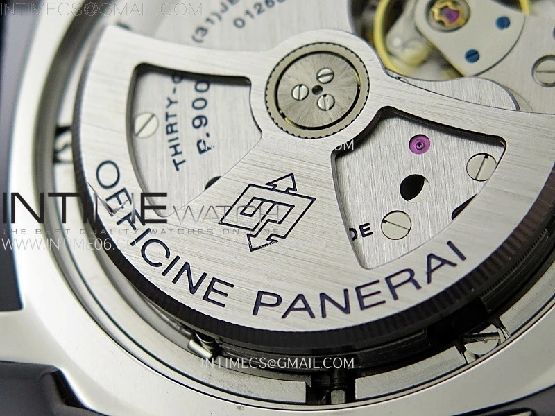 PAM1249 X SS VSF 1:1 Best Edition White Sun Dial on Black Leather Strap Asian P900