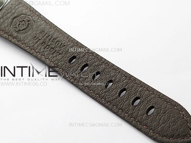 PAM1329 Y SS VSF 1:1 Best Edition Green Sun Dial on Black Leather Strap Asian P900