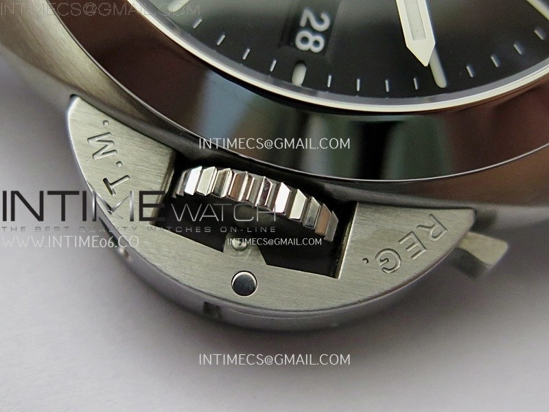 PAM1365 Z GMT SS VSF 1:1 Best Edition Black Dial on Black Leather Strap Asian P900