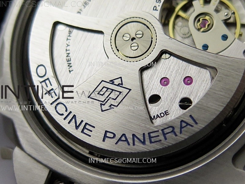 PAM1365 Z GMT SS VSF 1:1 Best Edition Black Dial on Black Leather Strap Asian P900