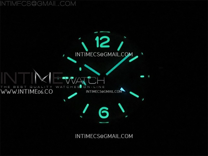 PAM1365 Z GMT SS VSF 1:1 Best Edition Black Dial on Black Leather Strap Asian P900